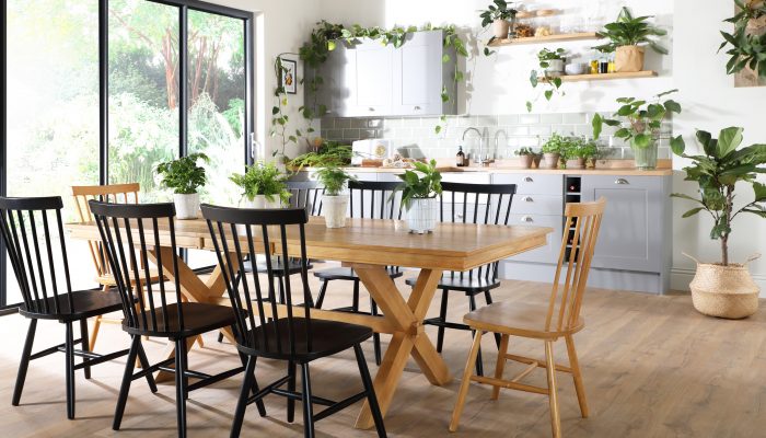 Fc Grange Oak Dining Set 2