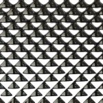 Fume Mirrored quilted